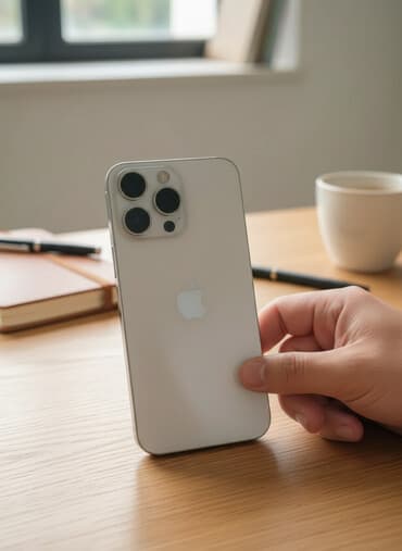 сколько стоит наушники на айфон: IPhone 15 Pro Max, Б/у, 256 ГБ, Белый, Чехол, 85 % — 1