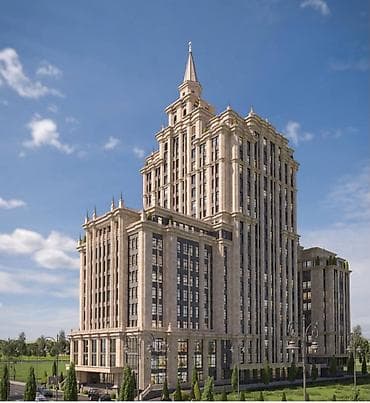 калыс ордо 1: 1 бөлмө, 44 м², Бишкек Парк СБ Элитка, 18 кабат, ПСО (өз алдынча бүтүрүү) — 3
