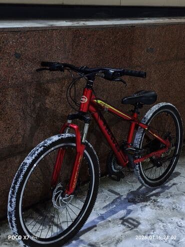 Велосипеддер: Тоо велосипеди, Велосипед алкагы XS (130 -155 см), Алюминий, Колдонулган — 2