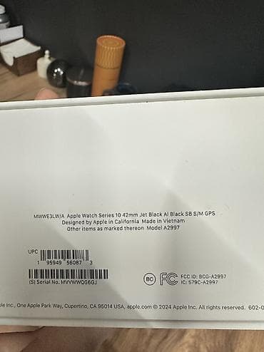 часики бу: Продаю Apple watch series 10 42 mm Черные оригинал, б/у в полной — 5