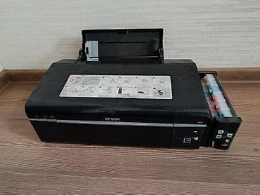 Техника и электроника: Продаю принтер Epson L800, включается, работает. Требует замены — 1