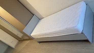 bunk bed: Односпальная кровать, Б/у, Каркас без матраса, длина - 200 см — 1