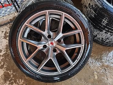 Унаа: Дөңгөлөктөр монтажда 225 / 45 / R 17, Жай, Колдонулган, Комплект, Куйма, тешиктери - 4 — 1