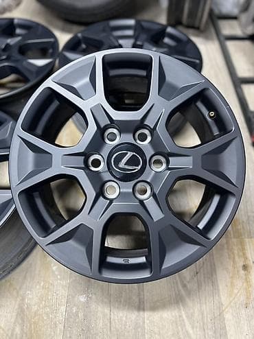 6: Литые Диски R 18 Lexus, Комплект, отверстий - 6, Б/у — 3