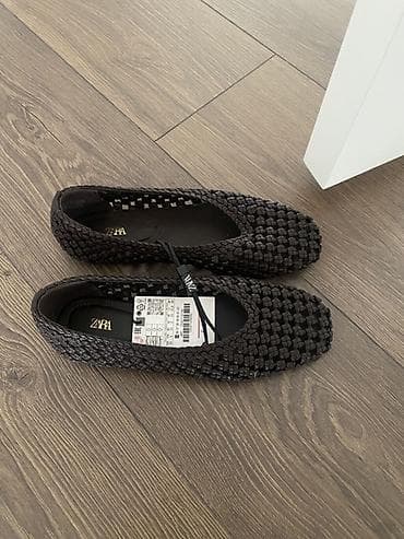 mango 37: Лоферы, 35, Zara, Новый, цвет - Коричневый, Самовывоз — 1