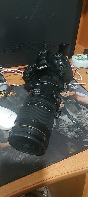 смарт таспих: Фотоаппарат Canon EOS 6D Mark II с теле-зум объективом Sigma 70-200mm — 1