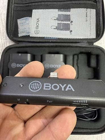 boya bym1: BOYA BY-WM4 PRO — двухканальный цифровой беспроводной петличный — 5