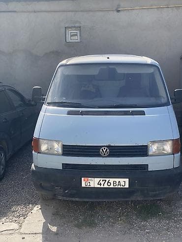 Volkswagen Transporter: 1996 г., 2.5 л, Механика, Бензин, Фургон at lalafo.kg Volkswagen Transporter: 1996 г., 2.5 л, Механика, Бензин, Фургон