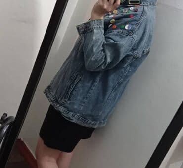 брендовые мужские спортивные костюмы из турции: Джинсовая куртка. Турция. Интересный дизайн. Размер L. На наш 48 — 2