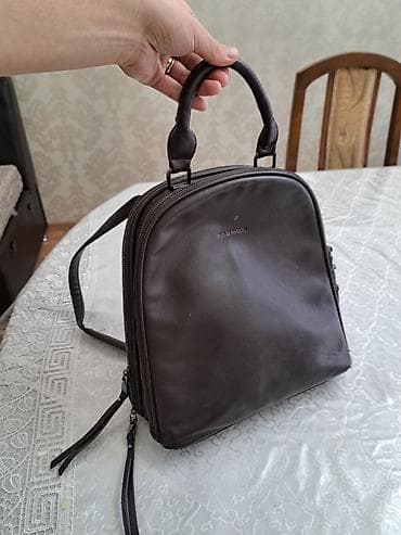 сумки клатчи кошельки: Рюкзак, Материал: Экокожа, Женские — 1