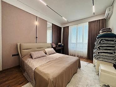 14: 3 комнаты, 105 м², Асанбай мкр Элитка, 14 этаж, Дизайнерский ремонт — 8