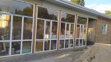 пластиковые витражи: Алюминиевые и пластиковые окна двери витражи любой сложности. Замер и — 4