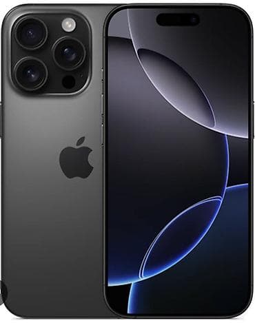 11 iphone: IPhone 16 Pro, Б/у, 256 ГБ, Black Titanium, Защитное стекло, 87 % — 1