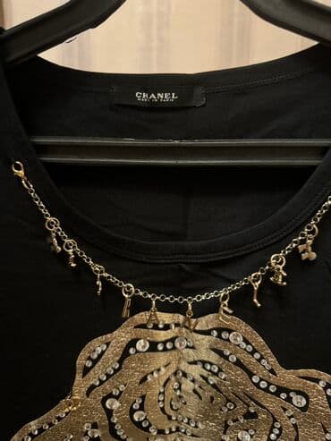 chanel оригинал: Продаю стильную футболку Chanel,качество отличное — 2