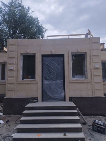 Жасалгалоочу жумуштар: Фасадды оңдоп-түздөө, Фасадды жылуулоо, Фасад жасалгасы | Рамкалар, Балясиндер | Гранит, Мрамор, Сайдинг | Минералдык жүн, Базальт 6 жылдан ашык тажрыйба — 2