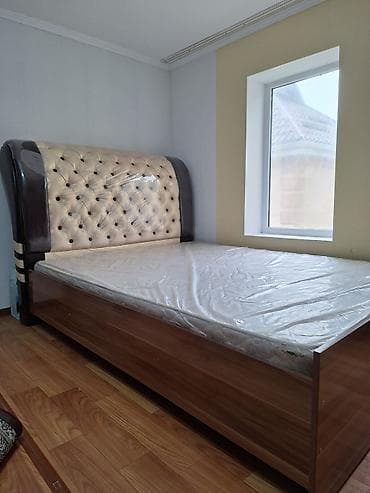 divan lalafo: Кровать с высоким мягким изголовьем - Размер спального места — 1