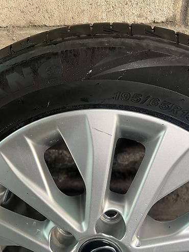 е60 e60: Колеса в сборе 195 / 65 / R 15, Лето, Б/у, Комплект, Легковые, Литые, отверстий - 5 — 4