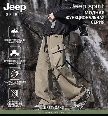 брюки слаксы мужские: Jeep Spirit — функциональные мужские брюки для активного отдыха Цвет — 1