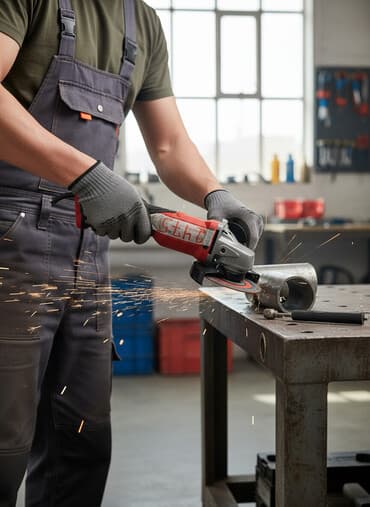 ленточно шлифовальный станок: Аккумуляторная угловая шлифовальная машина Rodex RPX2150 X1080 — 1