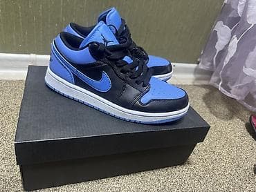 low: Мужские кроссовки, 40, Air Jordan, Новый, цвет - Голубой, Платная доставка, Самовывоз — 2