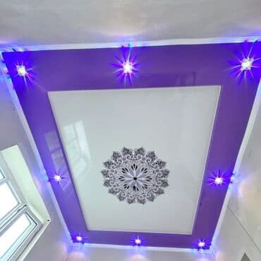 Натяжной потолок Глянцевое, Матовое, 3D потолки Гарантия, Бесплатная консультация, Бесплатный замер