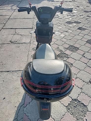 мото бука: Скутер Электроскутер Drongo, черный вложение жок только айдаш керек — 1