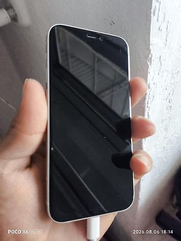 l7 ultra: IPhone 12 mini, Б/у, 64 ГБ, Белый, Кабель, 76 % — 7