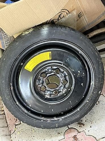 прокол дороги: Колеса в сборе R 15, Запаска, Железные, отверстий - 5 — 1