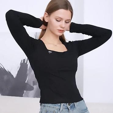 Пляж үчүн кийимдер: Лонгслив, түсү - Ак, Кытай, S — 2