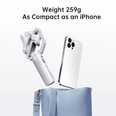 куплю фото: Cтабилизатор для телефона Hohem iSteady XE kit Сверхлегкий складной — 8