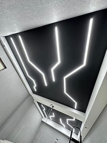 Очок: Натяжной потолок Глянцевое, Матовое, 3D потолки Гарантия, Бесплатная консультация, Бесплатный замер — 7