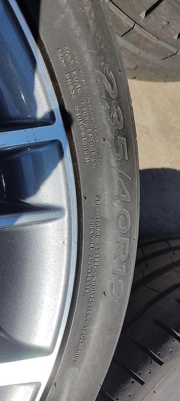 lexus es 300 1994: Колеса в сборе 235 / 40 / R 19, Лето, Б/у, Комплект, Легковые, Литые, отверстий - 5 — 10