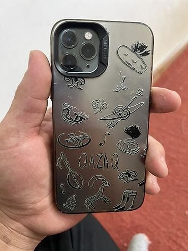 iphone 1 pro: IPhone 11 Pro, Б/у, 64 ГБ, Зеленый, Чехол, 93 % — 6