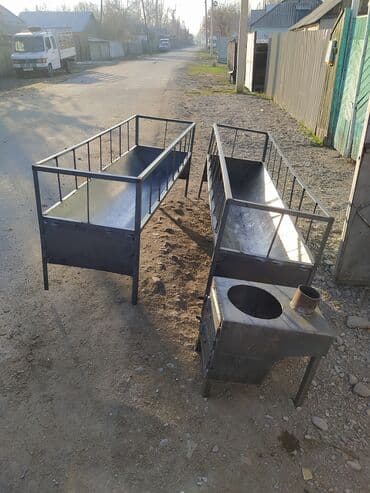 Барбекю: Металлические печи на твердом топливе — изготовление под заказ — 9