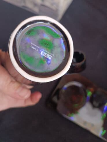 цептер набор посуды: Белый чайный набор из 6 чашек с блюдцами оригинальной формы, фарфор — 5