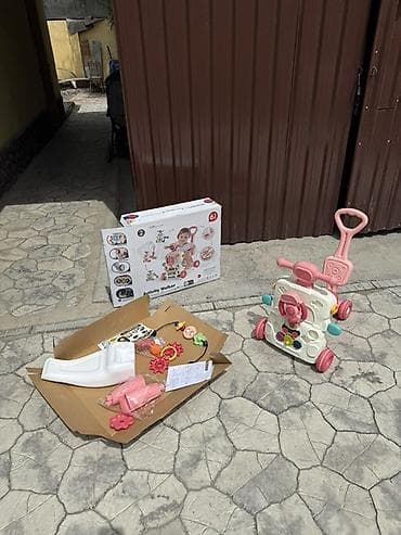 Детские самокаты: Детский самокат, Трёхколёсный, Б/у — 3