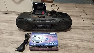 сколько стоит плейстейшен 1: 2 аппарата фирма : SANYO MCD - Z51 бумбокс, SANYO CDP - VX250 — 1
