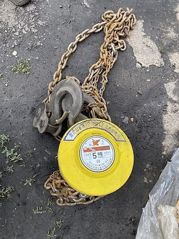 таль подемник: Ручная цепная таль HSZ (Chain Block) - Грузоподъёмность: 5 тонн (5 — 1