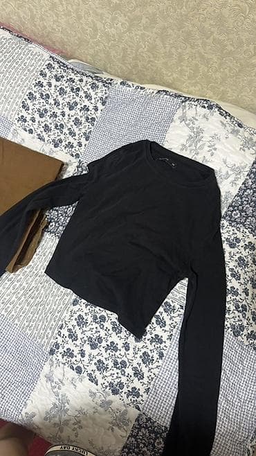 Бөбөктөр үчүн топтомдор: Набор базовой одежды с логотипом Polo: - Черный лонгслив — 1