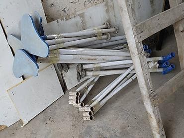 Набор для каркасного бассейна (вертикальные стойки/опоры + ПВХ-чаша)