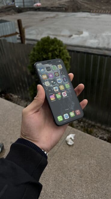 телефон айфон 10 бу: IPhone X, Б/у, 64 ГБ, Black Titanium, 100 % — 2