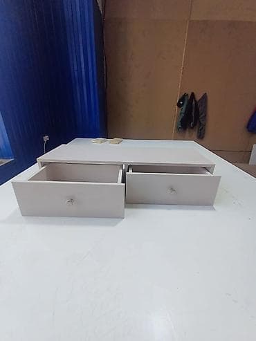 письменный: Комплект офисной мебели, Новый, МДФ, Платная доставка, цвет - Белый — 6