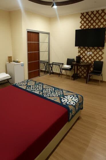 гостевой дом в оше: 1 бөлмө, Мончо буюмдары, Алдын ала ээлөө, Тиричилик техникасы — 3