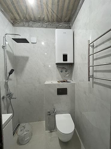 Буюртмага тосмолор: Укладка кафеля 
Сантехника 
Гипсакартонные работы
Сан. Узел под ключ — 8