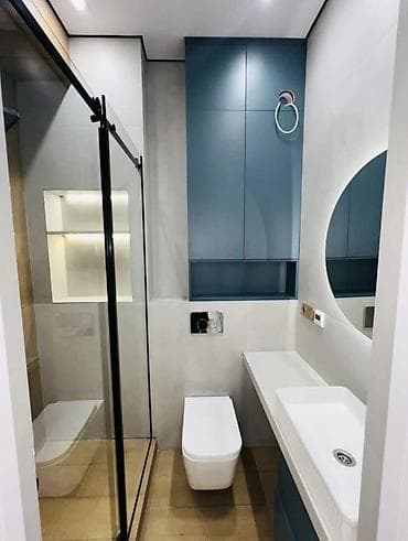 Квартиры: 3 комнаты, 82 м², Элитка, Асанбай мкр Элитка, 13 этаж, Евроремонт — 6