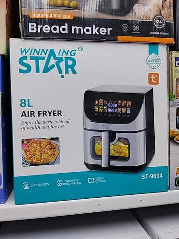Аэрофритюрница WINNING STAR ST-9694 - Объем: 8 л - Сенсорное