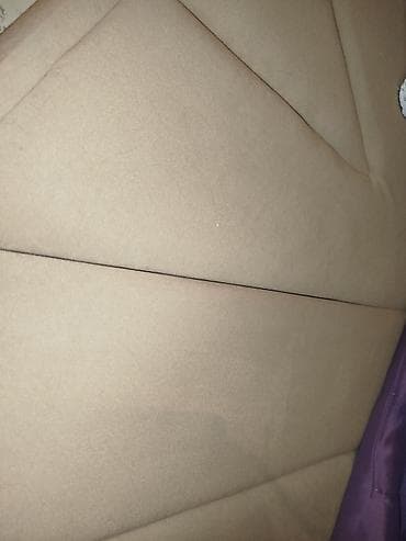 foldable table: Двуспальная кровать с мягким изголовьем + матрас - Размер: 210см — 10