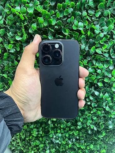Техника жана электроника: IPhone 14 Pro, Колдонулган, 256 ГБ, Кара, Каптама — 2