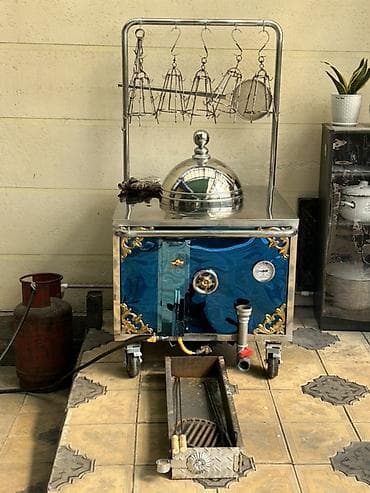 Оборудование для производства: Профессиональная газовая тандыр-печь на колесах - Тип: тандыр с — 5