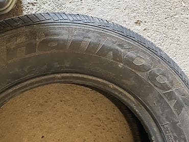 devo matiz: Шины 215 / 65 / R 15, Лето, Б/у, Комплект, Легковые, Корея, Hankook — 1